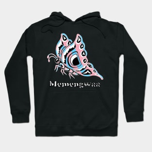 Memengwaa (Butterfly) Transgender Pride Hoodie